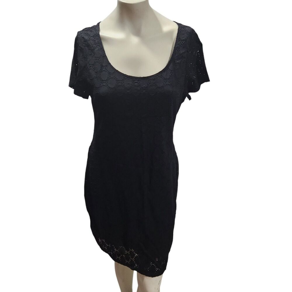 Isaac Mizrahi Shift Dress Womens SZ XL Casual Simple Knee Length Essentials